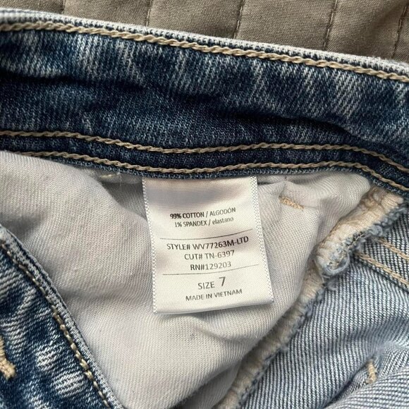 Windsor Women's Blue and White Jeans - Picture 5 of 5